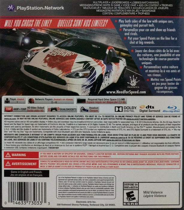 Need for Speed: Rivals – PlayStation 3 (PS3) - for just $0! 
