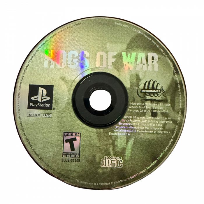 Hogs of War [COMPLETE IN BOX] – PlayStation 1 (PS1) - for just $142.99! 