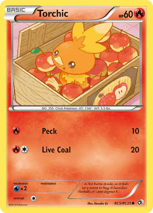 Torchic (RC5/RC25) [Black & White: Legendary Treasures] - for just $3.30! 