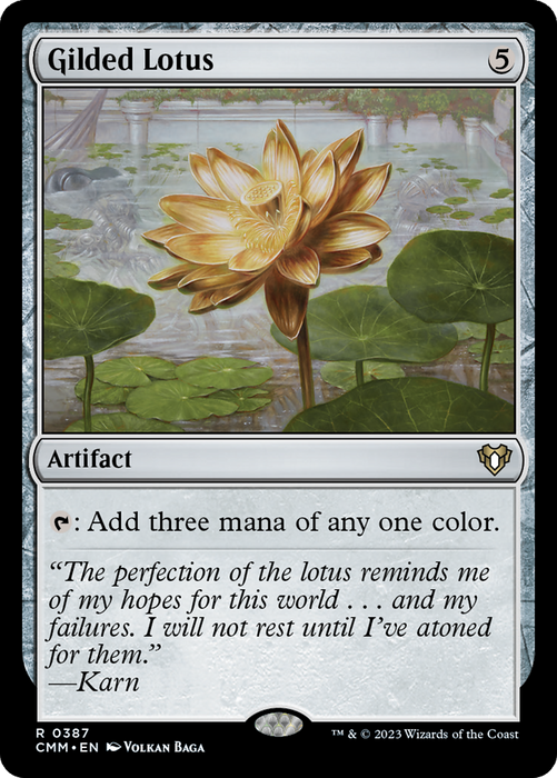 Gilded Lotus (CMM-387) - Commander Masters - for just $0.46! 