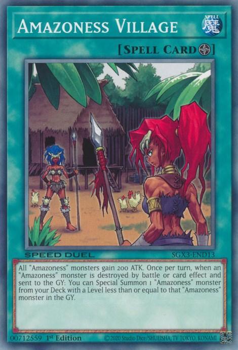Amazoness Village [SGX3-END13] Common - for just $0.15! 