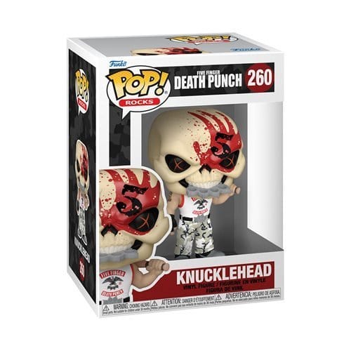 Funko Pop! 260 Rocks - Five Finger Death Punch - Knucklehead Vinyl Figure - Premium  - Just $11.99! Shop now at Retro Gaming of Denver