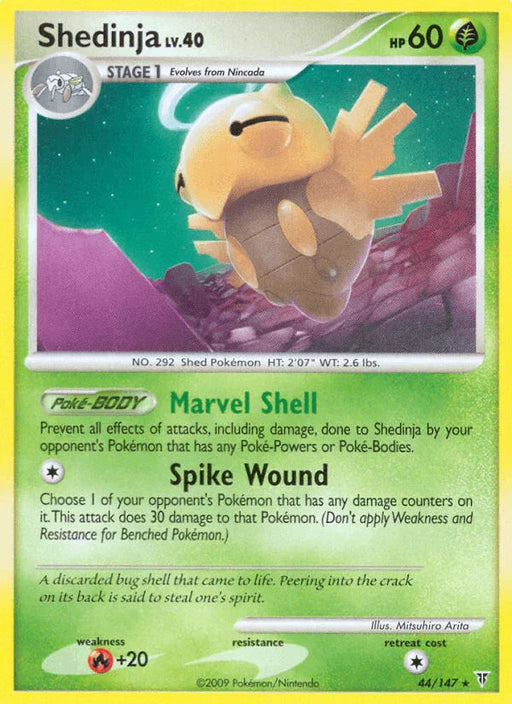 Shedinja (44/147) [Platinum: Supreme Victors] - for just $1.25! 