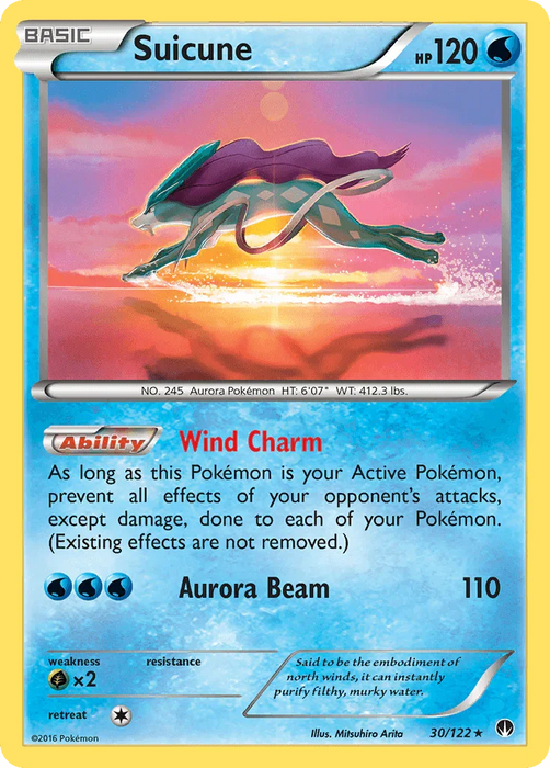 Suicune (30/122) [XY: BREAKpoint] - for just $1.45! 