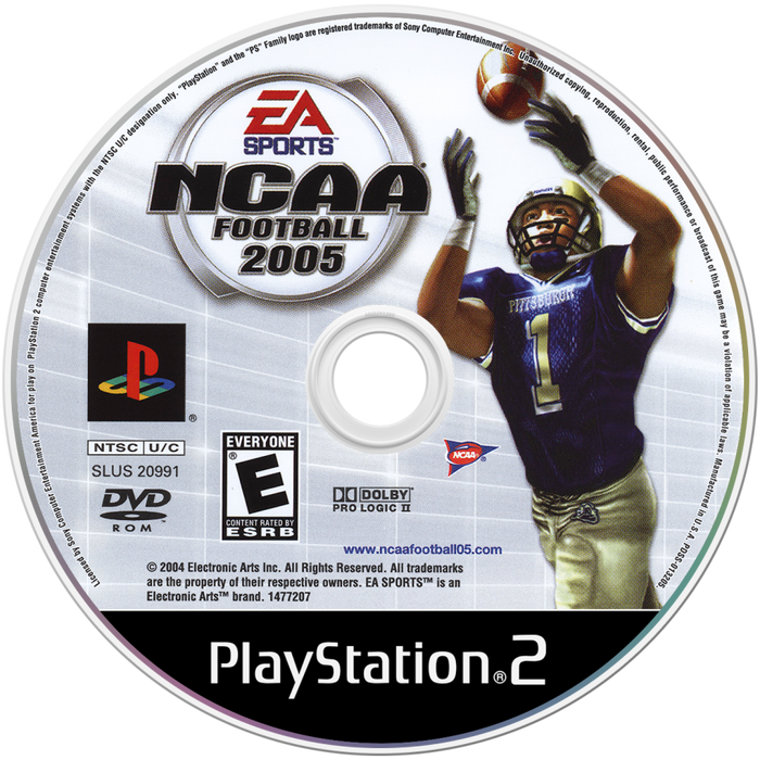 NCAA Football 2005 — PlayStation 2 (PS2) - for just $4.99! 
