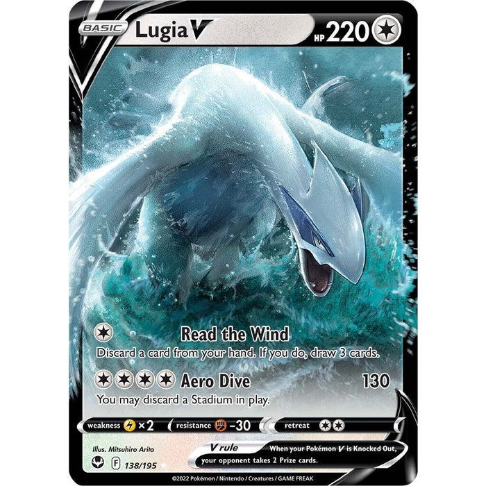 Lugia V (138/195) [Sword & Shield: Silver Tempest] - Just $2.35! Shop now at Retro Gaming of Denver