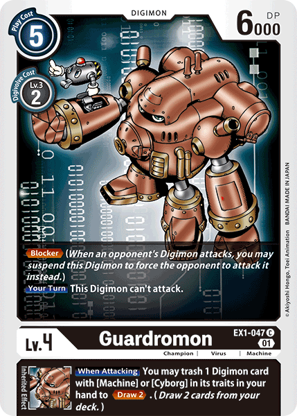 Guardromon [EX1-047] [Classic Collection] - Just $0.09! Shop now at Retro Gaming of Denver