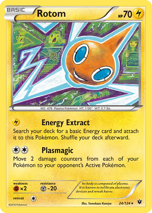 Rotom (24/124) [XY: Fates Collide] - for just $0.25! 