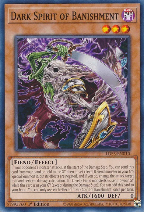 Dark Spirit of Banishment [LDS3-EN010] Common - for just $0.10! 