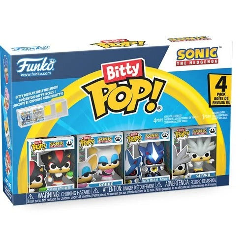 Funko Bitty Pop! Sonic the Hedgehog Mini-Figure 4-Pack - Select Figure(s) - for just $14.98! 
