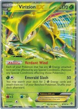 Virizion EX (9/101) (Emerald King - Andrew Estrada) [World Championships 2014] - for just $0.85! 