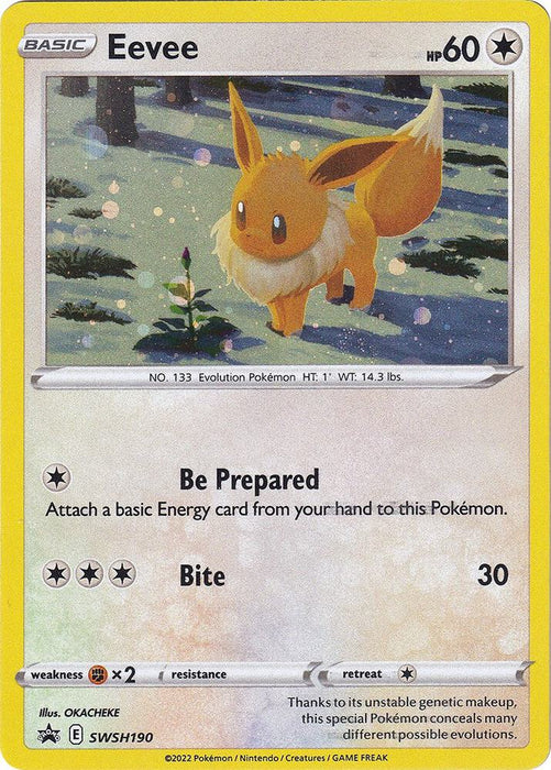 Eevee (SWSH190) [Sword & Shield: Black Star Promos] - for just $2! 