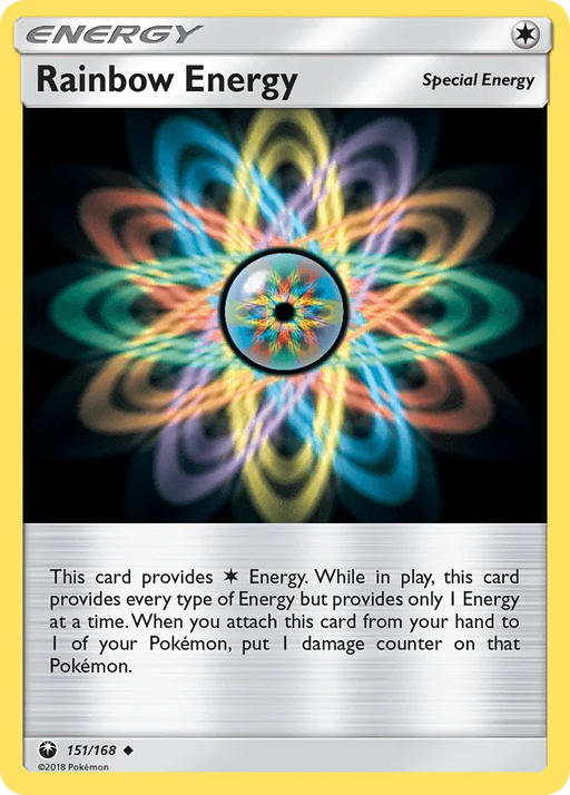 Rainbow Energy (151/168) [Sun & Moon: Celestial Storm] - for just $0.35! 