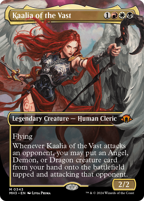Kaalia of the Vast (Borderless) (0343) (MH3-343) - Modern Horizons 3 (Borderless) - for just $12.26! 