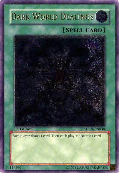 Dark World Dealings [STON-EN038] Ultimate Rare - for just $11.35! 