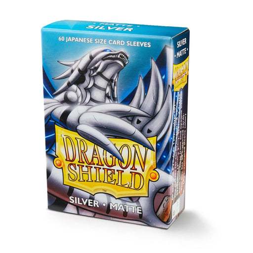 Dragon Shield: Japanese Size 60ct Sleeves - Silver (Matte) - Just $0! Shop now at Retro Gaming of Denver