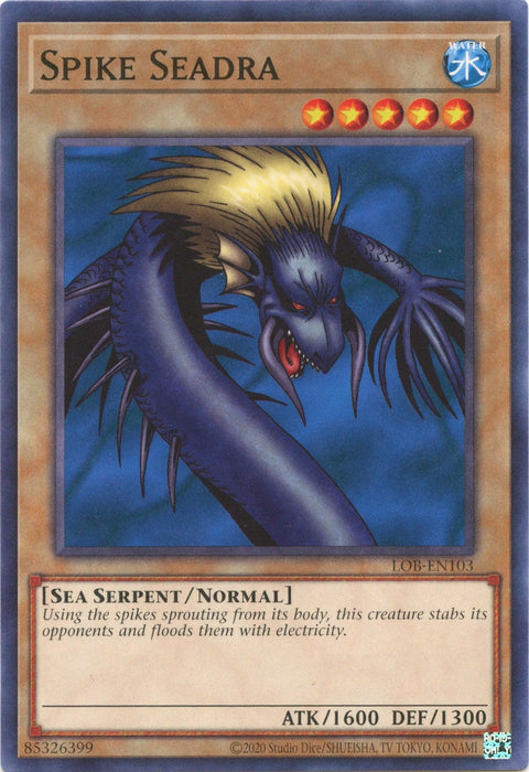 Spike Seadra (25th Anniversary) [LOB-EN103] Common - for just $0.10! 