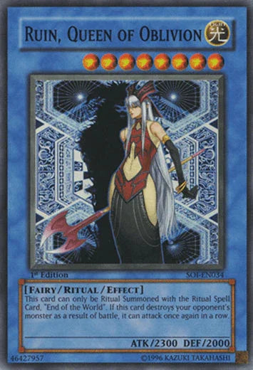 Ruin, Queen of Oblivion [SOI-EN034] Super Rare - for just $0.90! 
