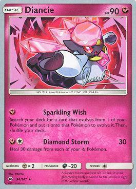 Diancie (94/147) (Infinite Force - Diego Cassiraga) [World Championships 2017] - for just $5.20! 