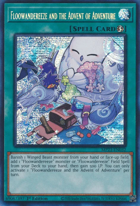 Floowandereeze and the Advent of Adventure [MP23-EN032] Prismatic Secret Rare - for just $0.10! 