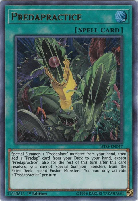 Predapractice [LED5-EN047] Ultra Rare - for just $0.40! 