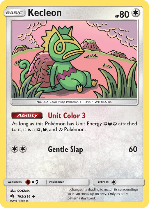 Kecleon (162/214) [Sun & Moon: Lost Thunder] - for just $0.15! 