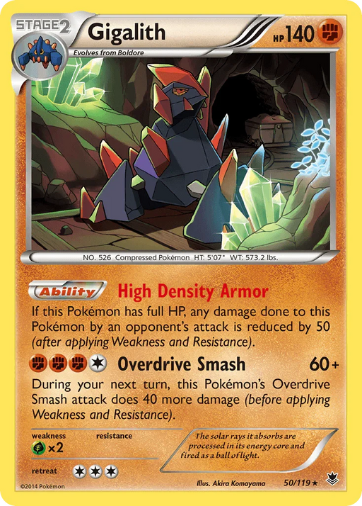 Gigalith (50/119) [XY: Phantom Forces] - for just $0.25! 