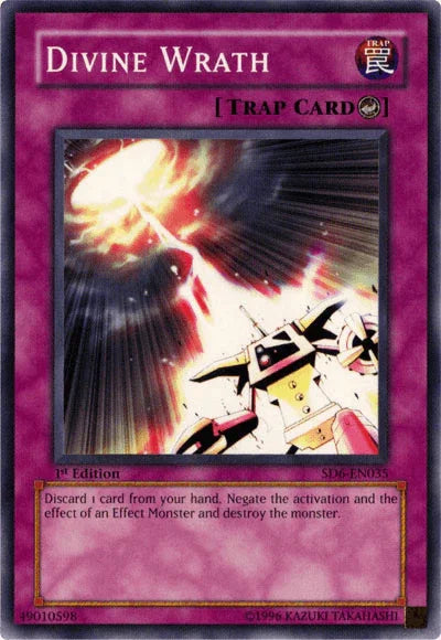 Divine Wrath [SD6-EN035] Common - for just $0.10! 