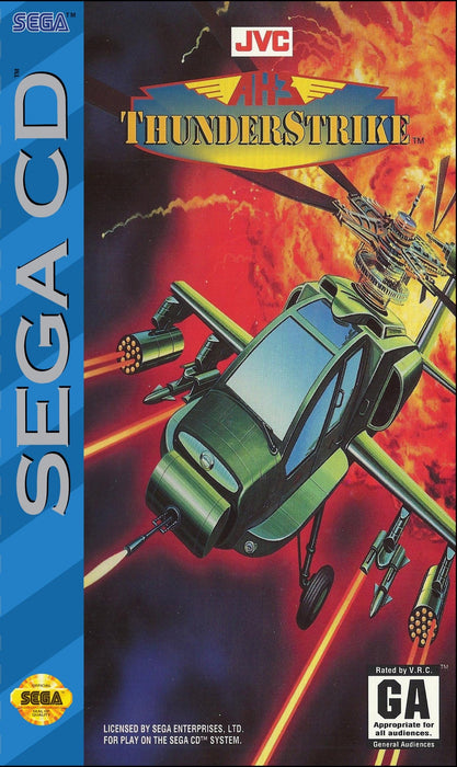 AH-3 Thunderstrike – Sega CD (SCD) - for just $13.99! 