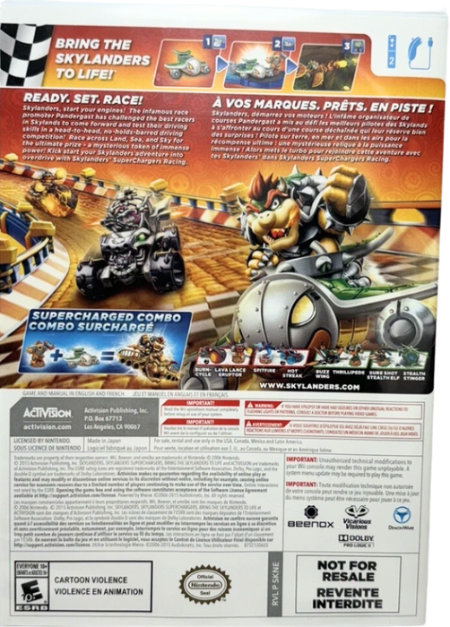 Skylanders: SuperChargers Racing – Nintendo Wii (Wii) - for just $7.99! 