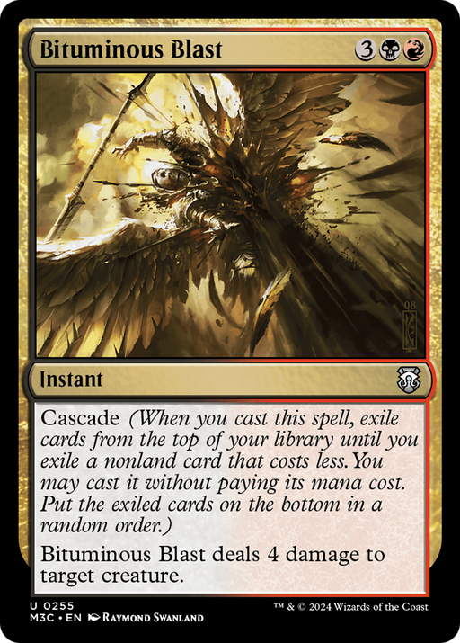 Bituminous Blast (M3C-255) - Modern Horizons 3 Commander - for just $0.04! 