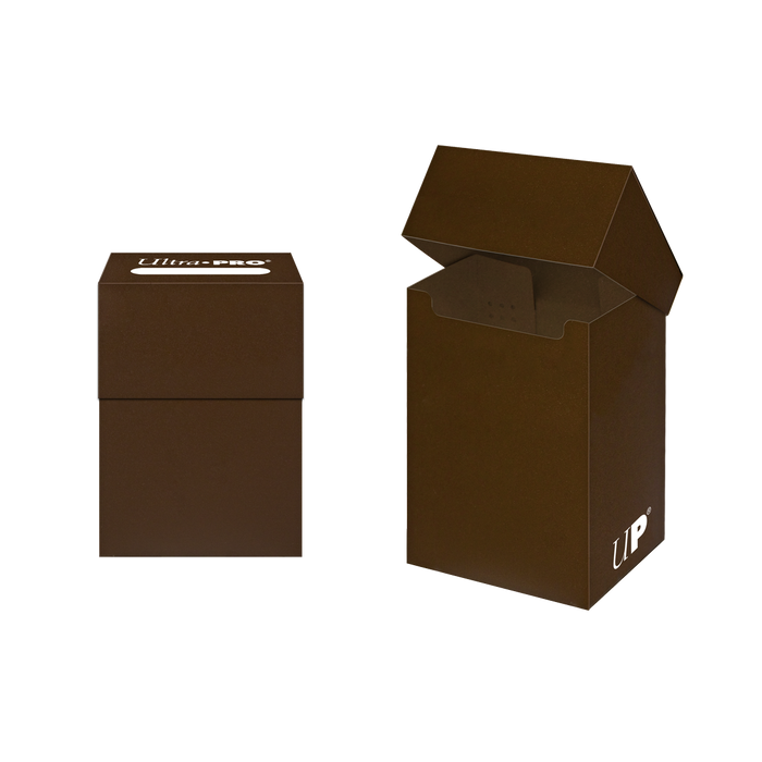 Ultra PRO: 80+ Deck Box - Brown - Just $0! Shop now at Retro Gaming of Denver