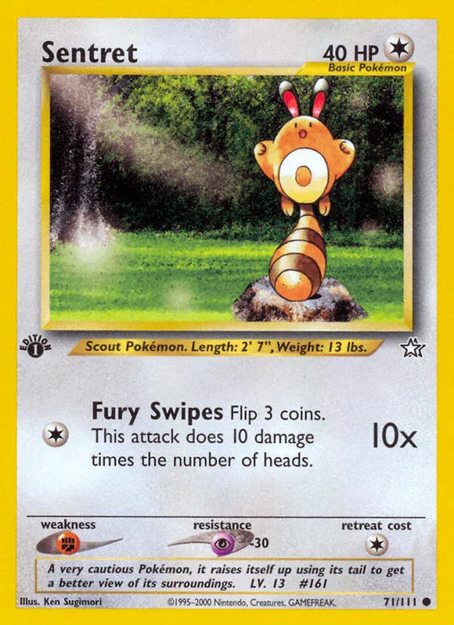 Sentret (71/111) [Neo Genesis 1st Edition] - for just $0.40! 