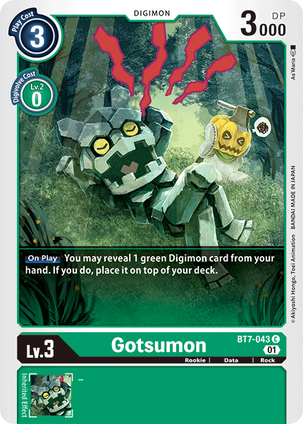 Gotsumon [BT7-043] [Next Adventure] - Just $0.09! Shop now at Retro Gaming of Denver