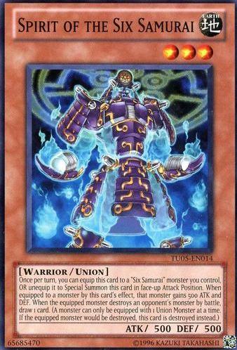Spirit of the Six Samurai [TU05-EN014] Common - for just $0.70! 