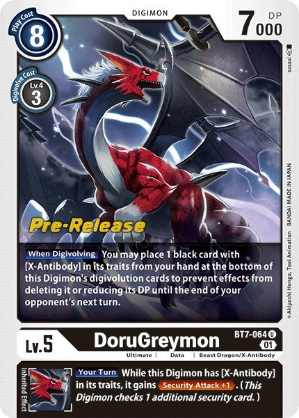 DoruGreymon [BT7-064] [Next Adventure Pre-Release Cards] - Just $1.45! Shop now at Retro Gaming of Denver