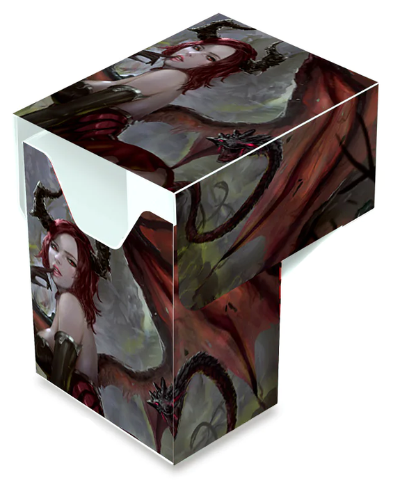 Ultra PRO: Deck Box - Full-View (DragoBorne - Alluring Temptress) - for just $0! 