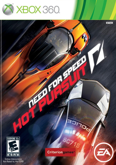 Need For Speed: Hot Pursuit — Xbox 360 (X360) - for just $7.99! 