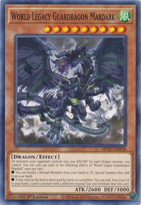 World Legacy Guardragon Mardark [MP20-EN058] Common - for just $0.10! 