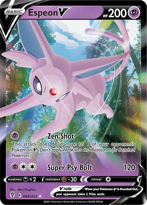 Espeon V (064/203) [Sword & Shield: Evolving Skies] - for just $1.45! 