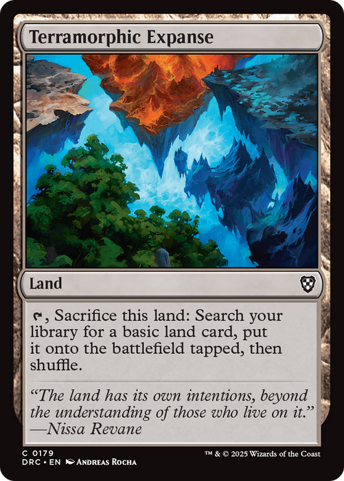 Terramorphic Expanse (DRC-179) - Commander: Aetherdrift - for just $0.06! 