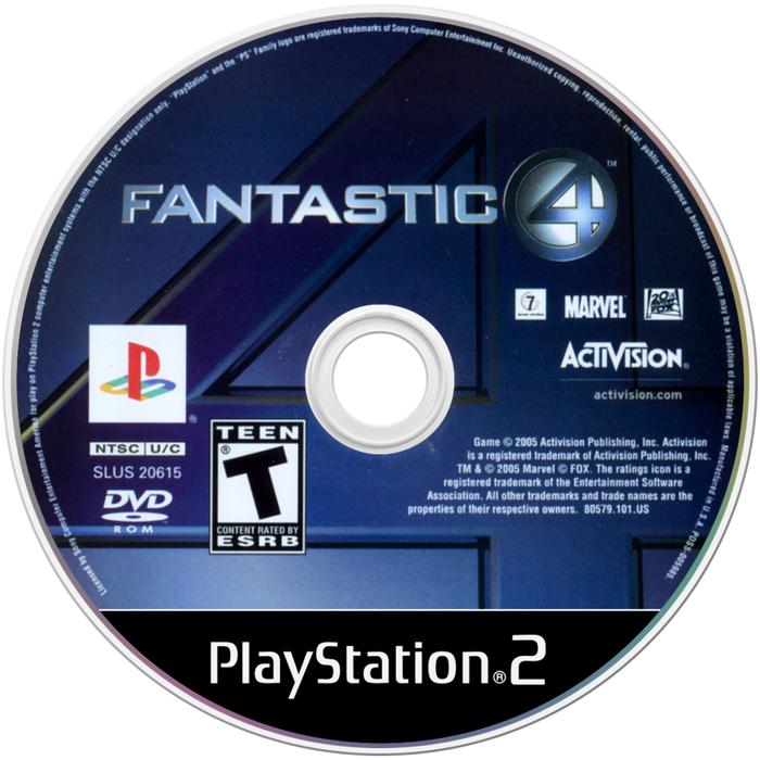 Fantastic 4 – PlayStation 2 (PS2) - for just $0! 