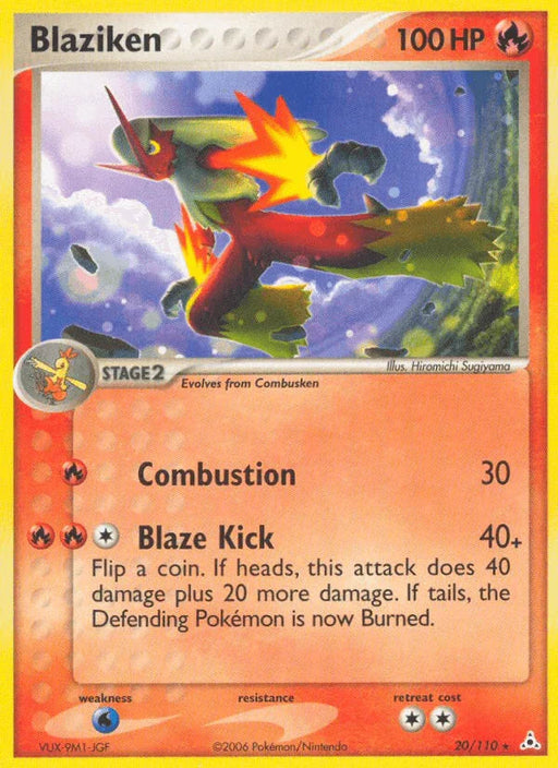 Blaziken (20/110) [EX: Holon Phantoms] - for just $2.65! 