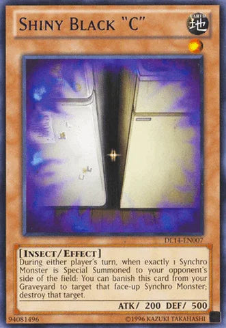 Shiny Black "C" (Purple) [DL14-EN007] Rare - for just $4.60! 