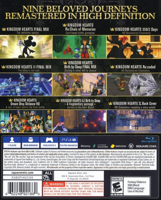 Kingdom Hearts: The Story So Far – PlayStation 4 (PS4) - for just $19.99! 