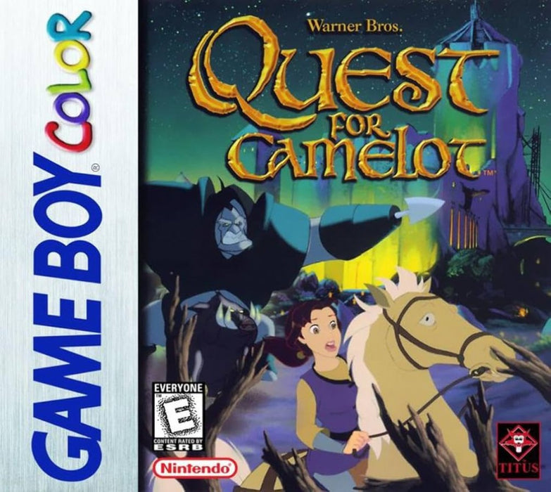 Quest for Camelot – Game Boy Color (GBC) - for just $6.99! 