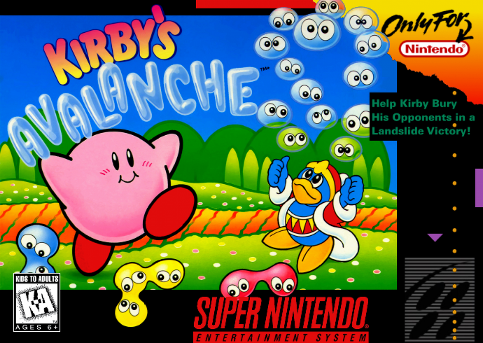 Kirby's Avalanche – Super Nintendo Entertainment System (SNES)