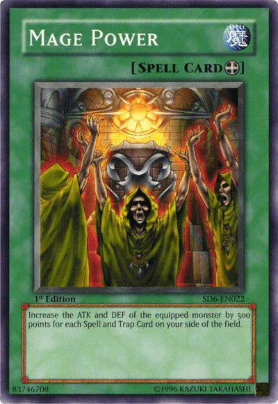 Mage Power [SD6-EN022] Common - for just $0.15! 
