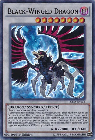 Black-Winged Dragon [LC5D-EN135] Ultra Rare - for just $0.95! 