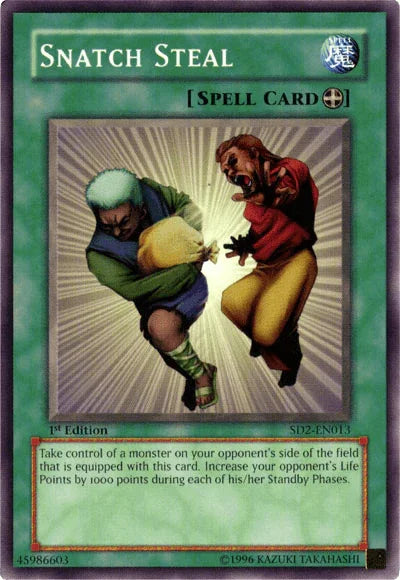 Snatch Steal [SD2-EN013] Common - for just $0.40! 